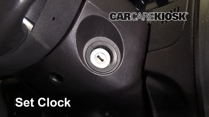 2012 Ford Fusion SEL 3.0L V6 FlexFuel Clock
